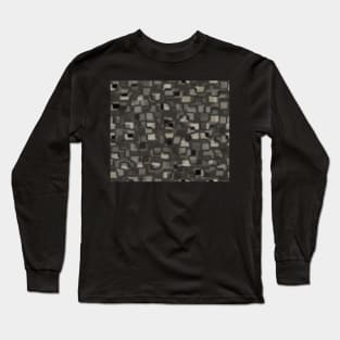 Obsidian Squares Long Sleeve T-Shirt